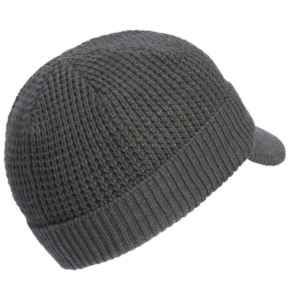 Adidas Men's Griggs Brimmer Hat Waffle Knit Texture Fleece Lined - Size OS - Picture 2 of 12